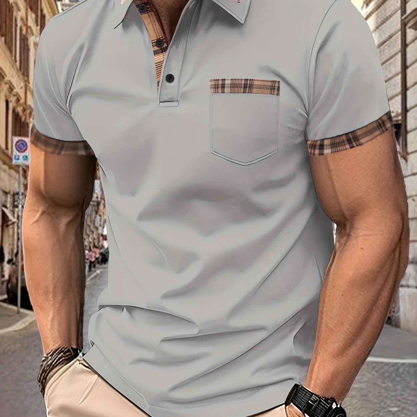 Summer Casual Polo Shirt - Cafe y Calle