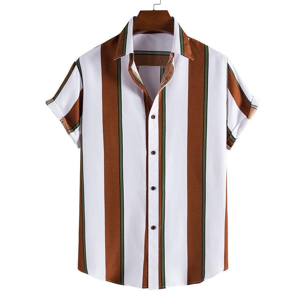 Striped Shirt For Summer - Cafe y Calle