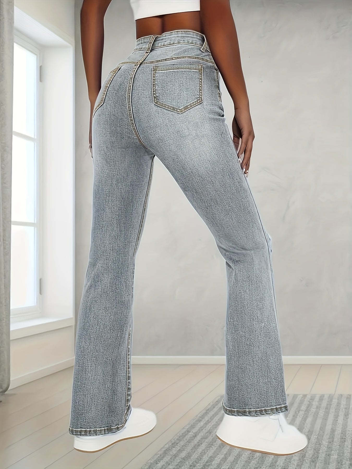 CYC – Gerade Jeans mit hoher Taille