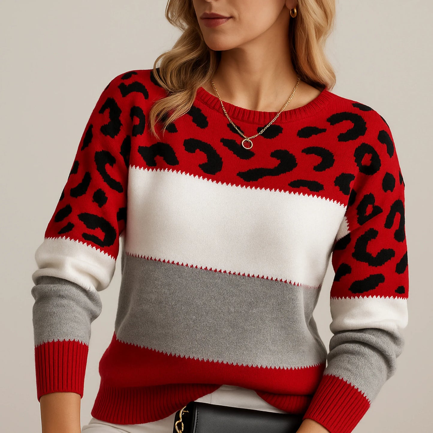 CYC™ Urban Leopard Strickpullover