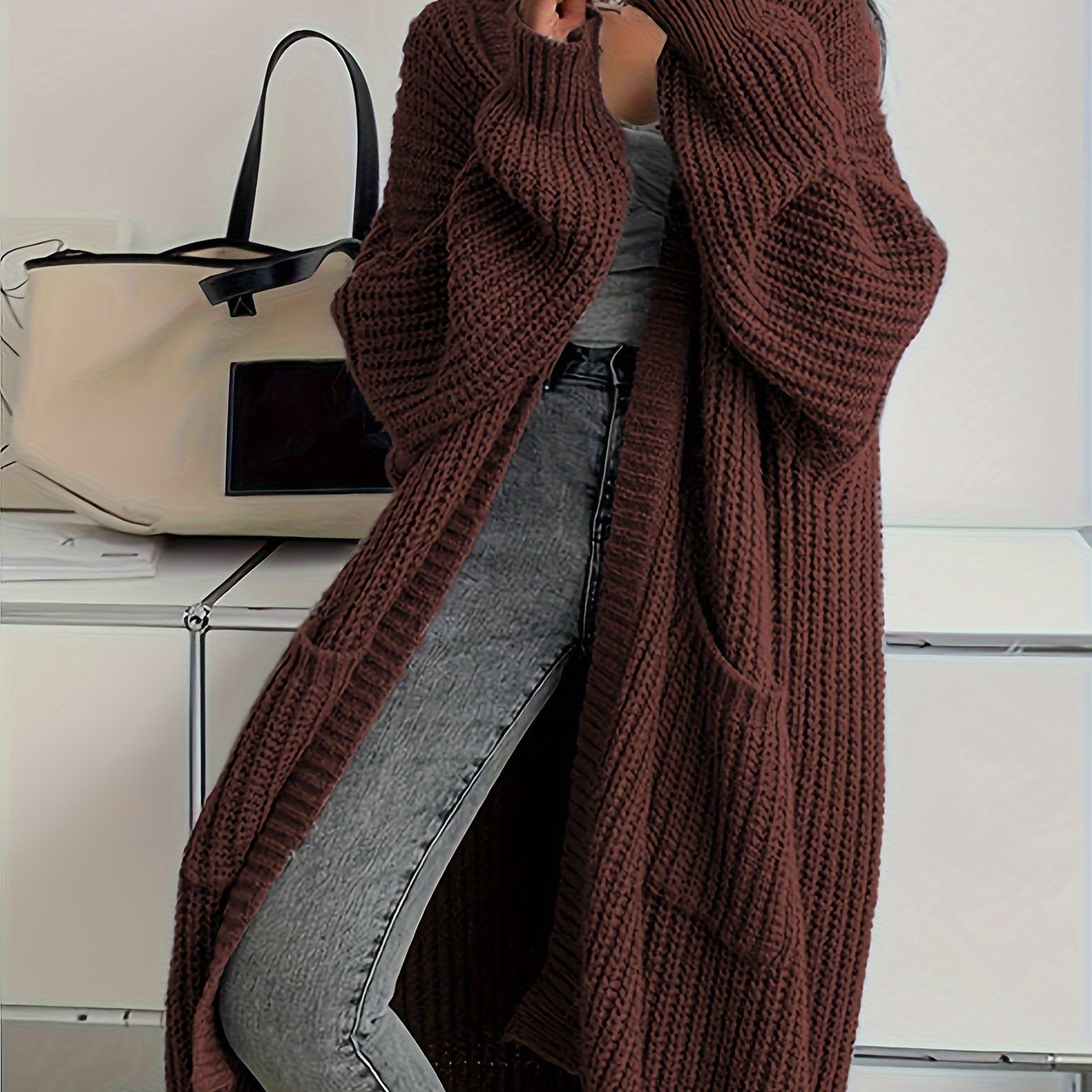 CYC Gemütliche Strickjacke