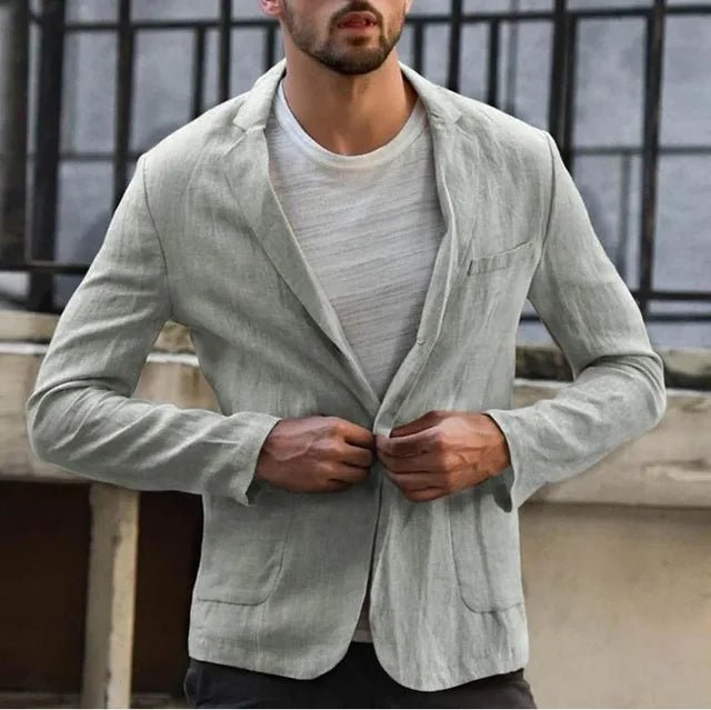 Elegant Casual Blazer - Cafe y Calle