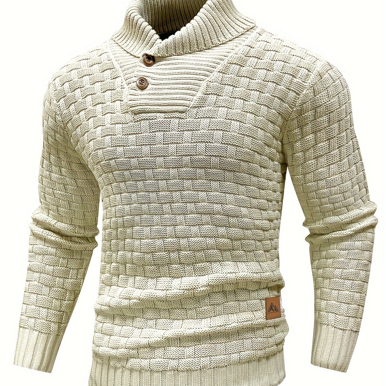 CYC – Hochelastischer Waffelstrickpullover