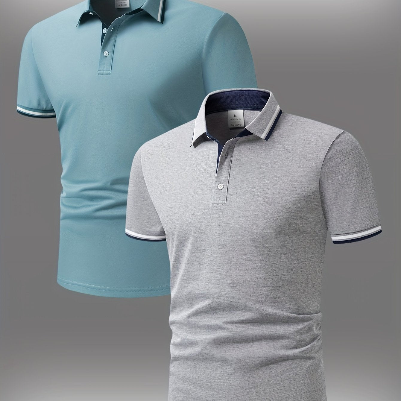 2 Premium Polos in One Set - Cafe y Calle