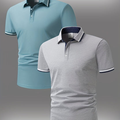 2 Premium Polos in One Set - Cafe y Calle