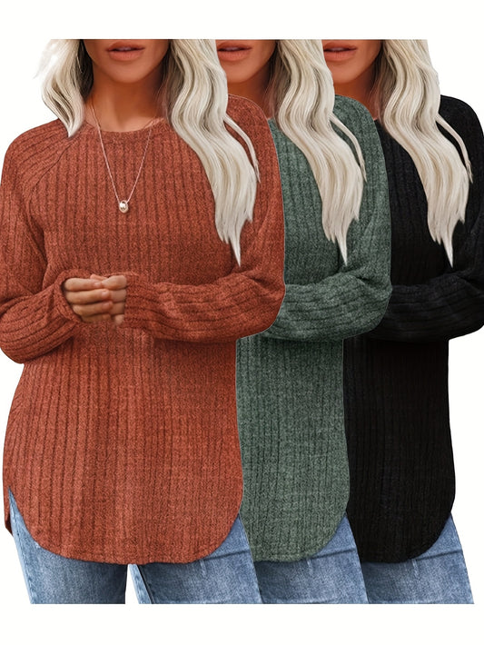 CYC Dreiteiliges Langarm-Pullover-Set