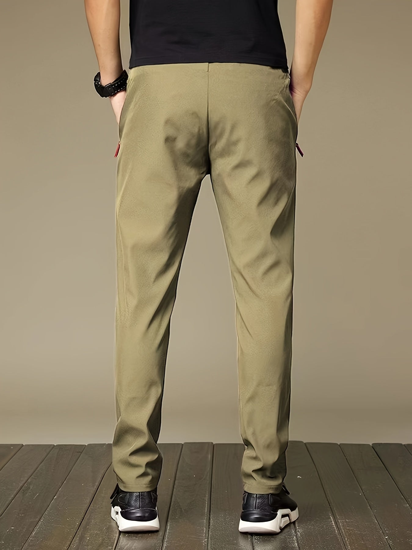 2 - Pack Lightweight Athletic Jogger Pants - Cafe y Calle