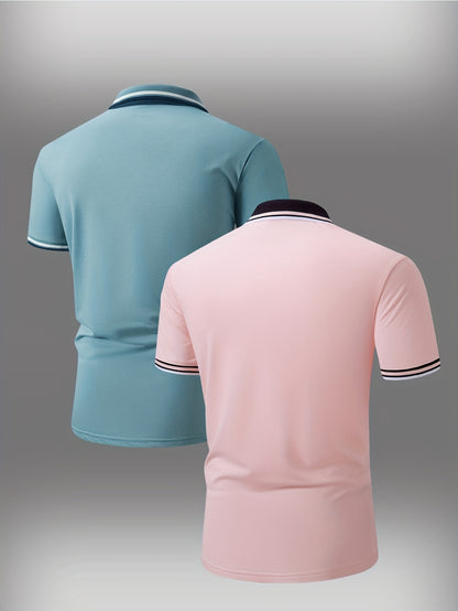 2 Premium Polos in One Set - Cafe y Calle