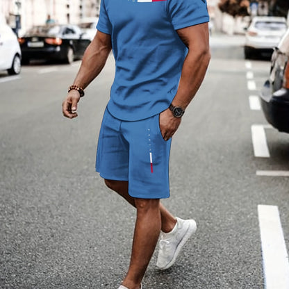 Breathable Men's Casual Set - Cafe y Calle