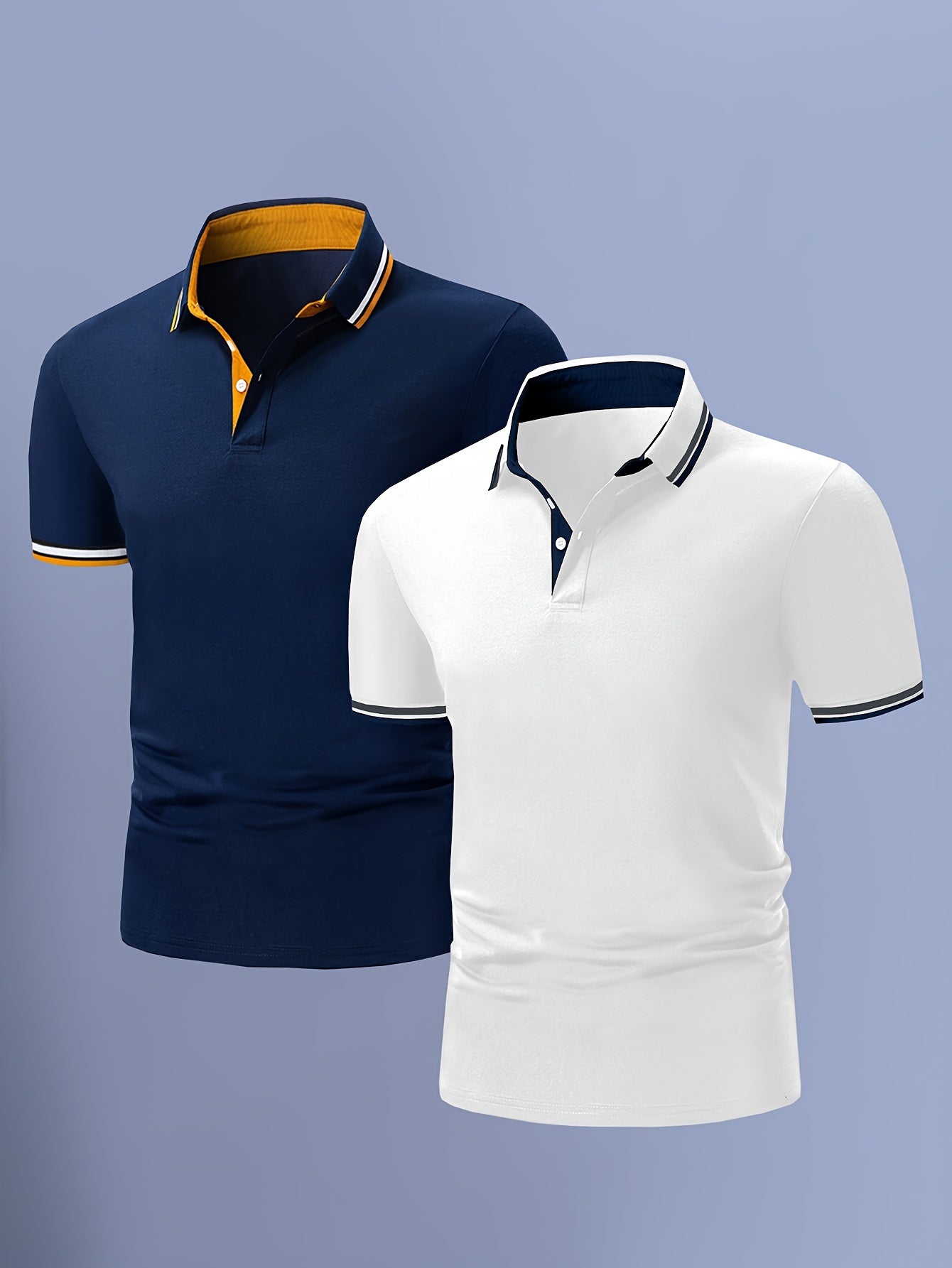 2 Premium Polos in One Set - Cafe y Calle