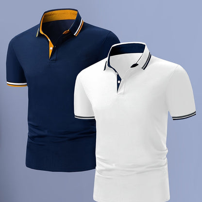 2 Premium Polos in One Set - Cafe y Calle