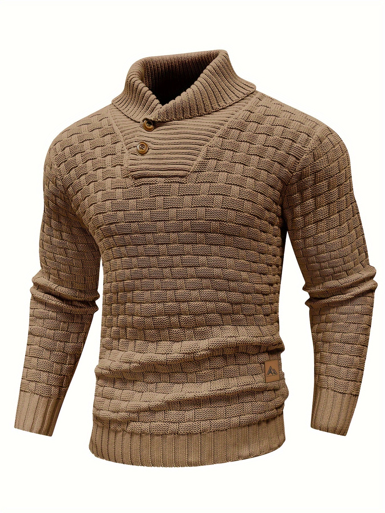 CYC – Hochelastischer Waffelstrickpullover