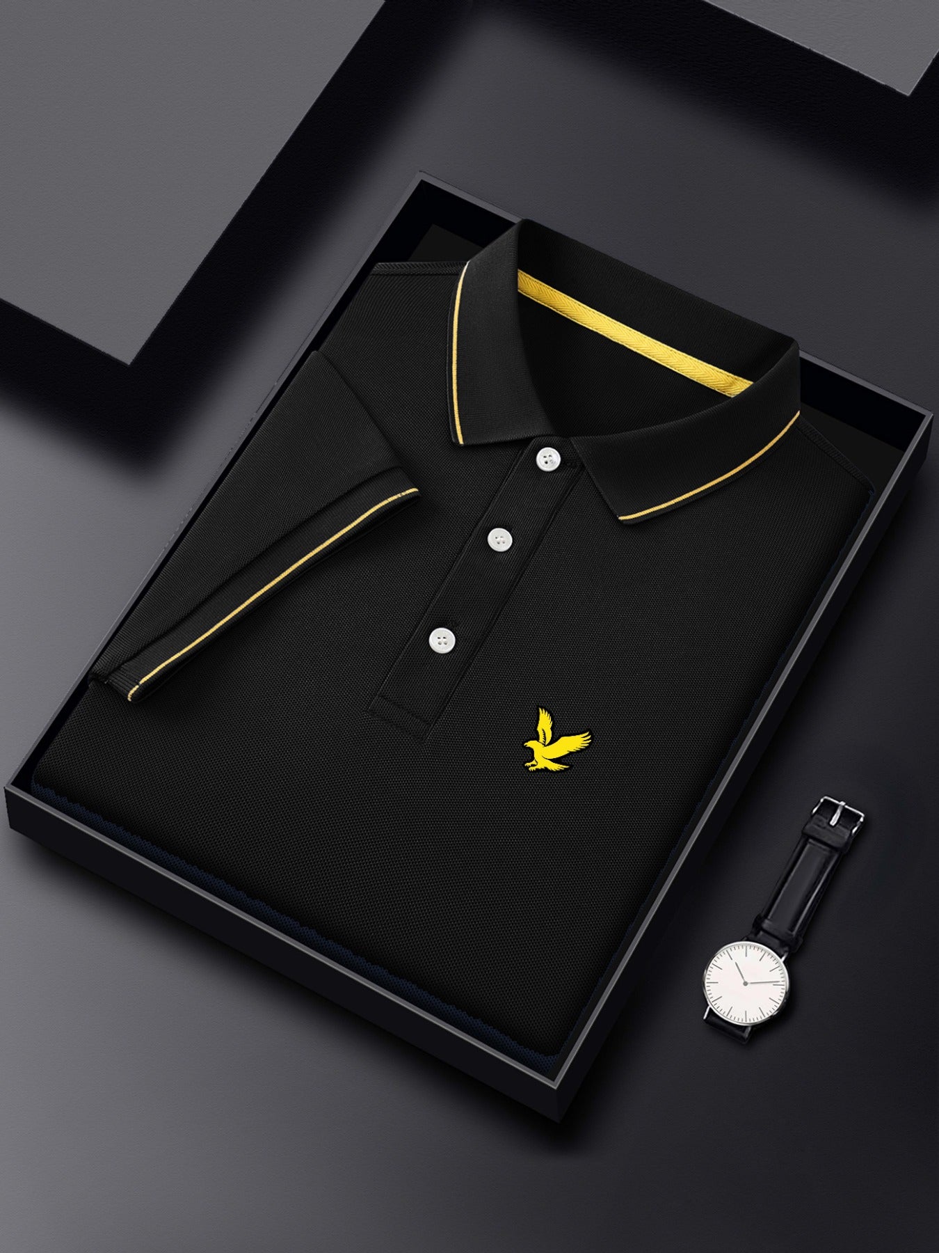 Classic Casual Micro - Elastic Straight Shirt - Cafe y Calle