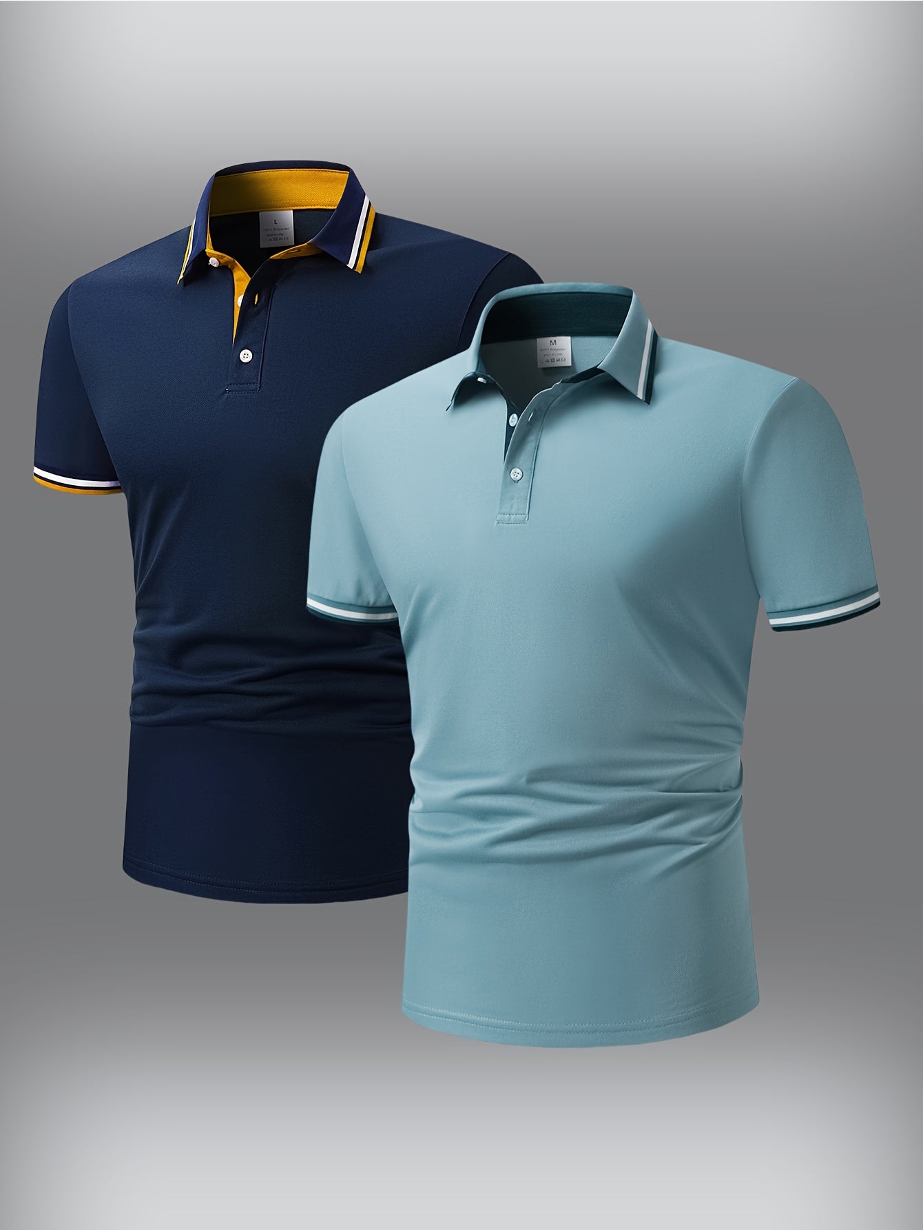 2 Premium Polos in One Set - Cafe y Calle
