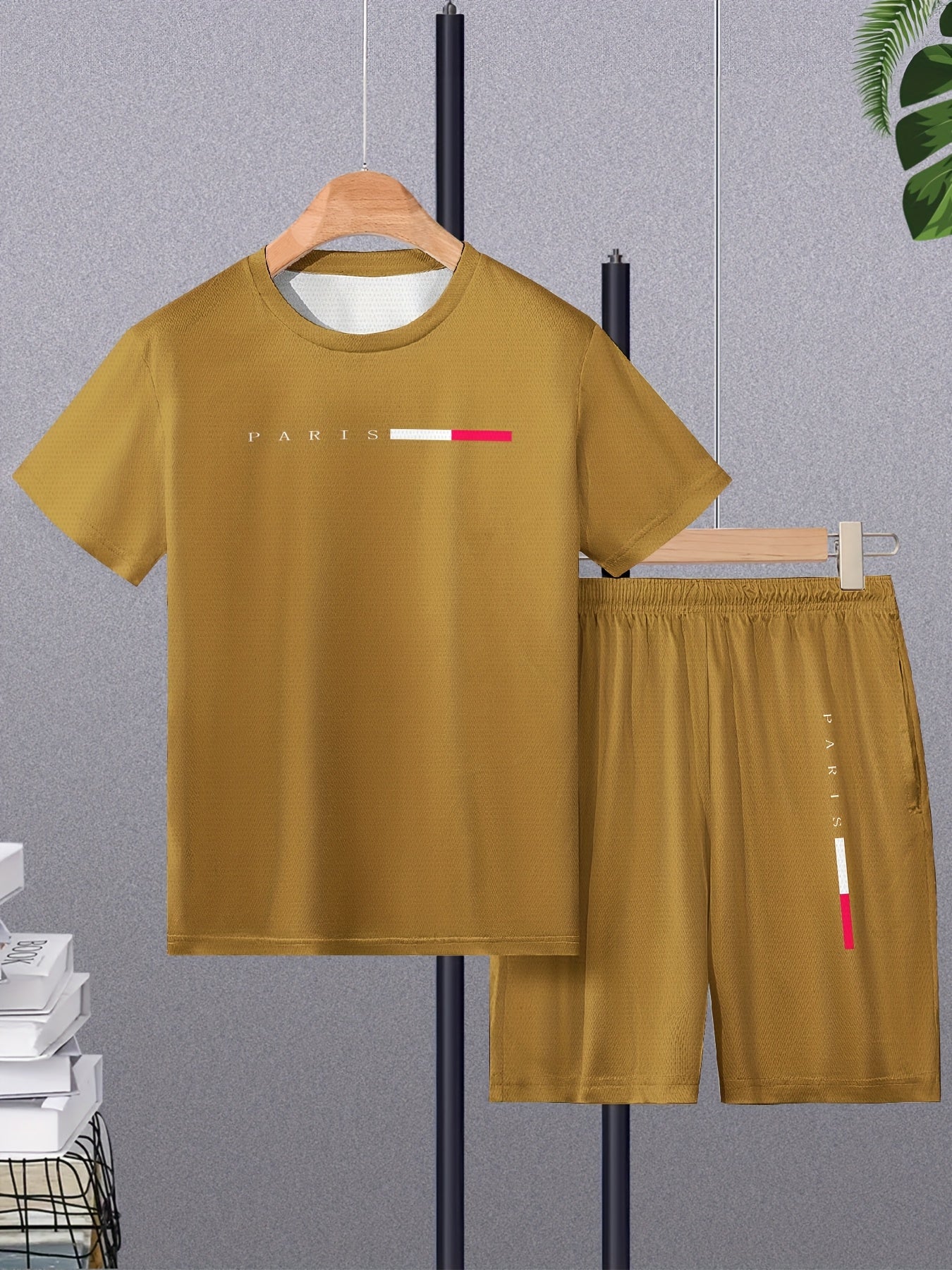 Breathable Men's Casual Set - Cafe y Calle