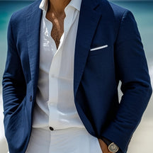 Polyester Blazer - Cafe y Calle