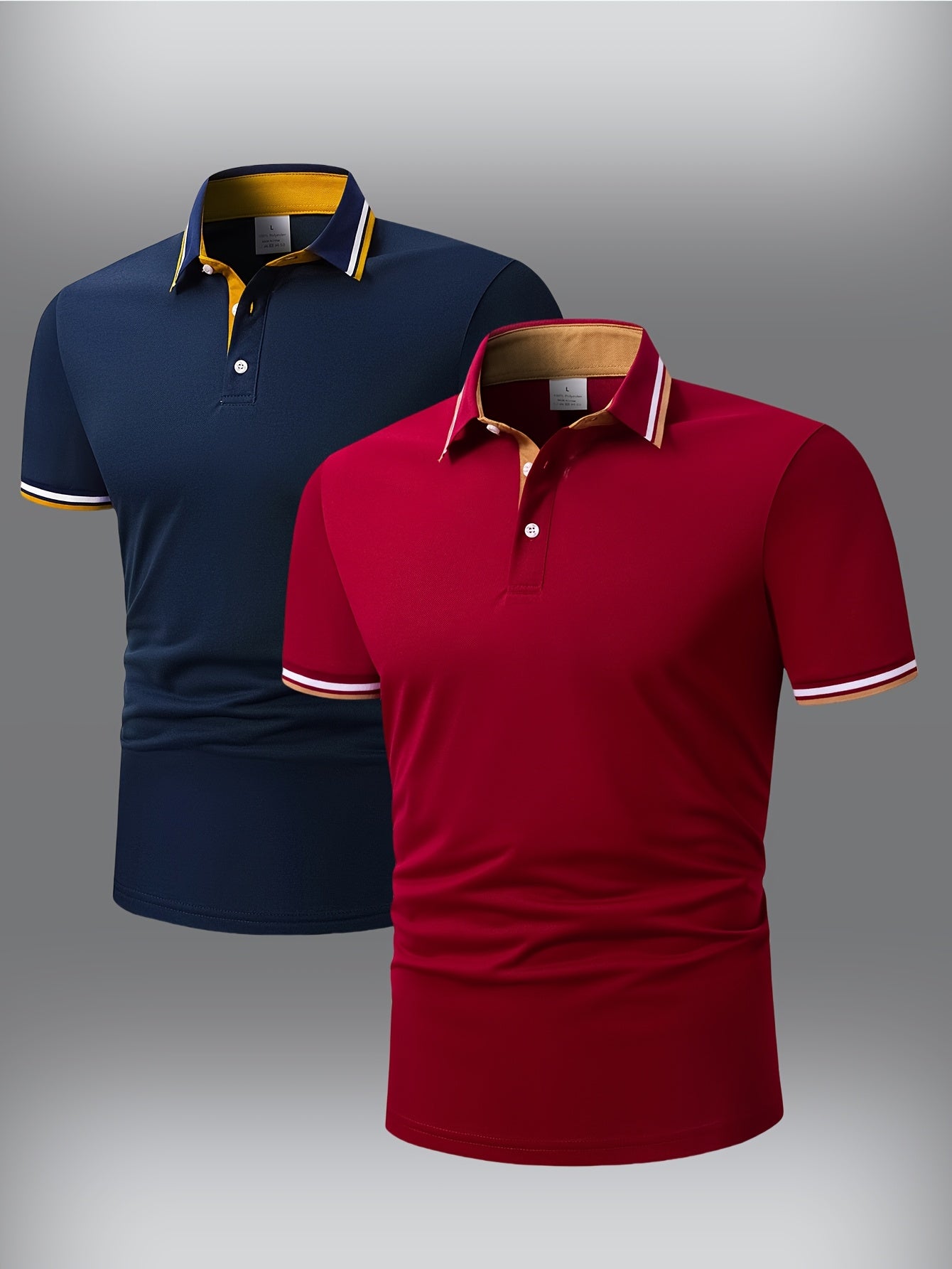 2 Premium Polos in One Set - Cafe y Calle