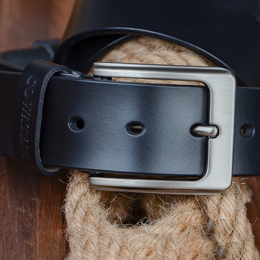 COWATHER Men's Premium Leather Belt - Cafe y Calle