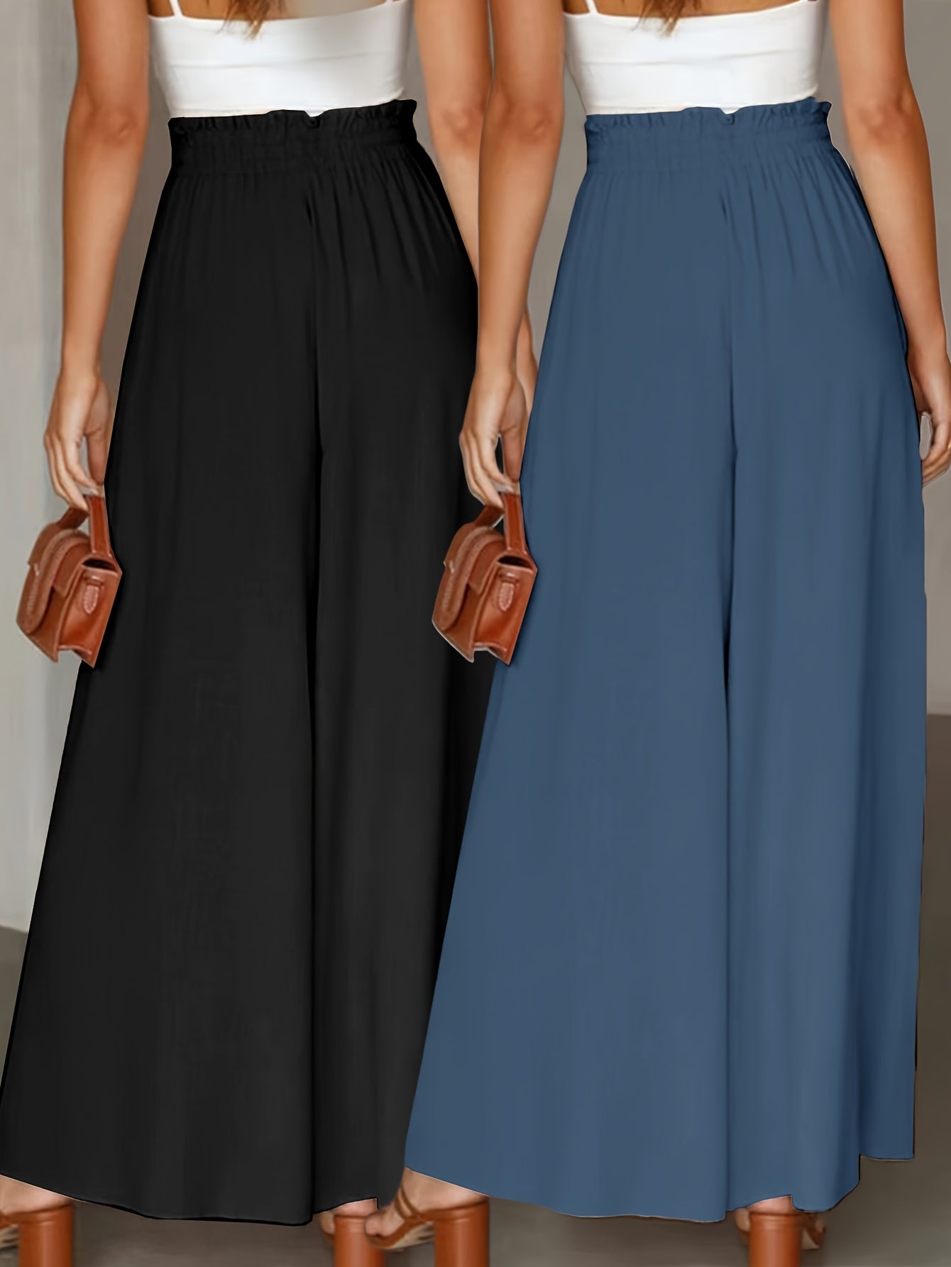 CYC – Elegante Hosen mit weitem Bein im Zweierpack