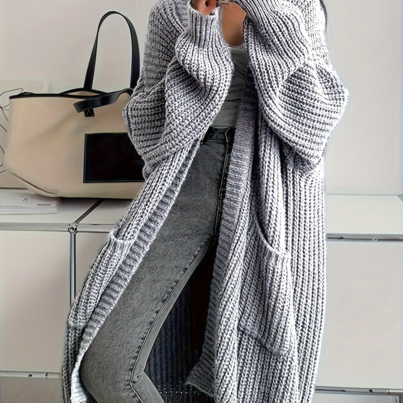 CYC Gemütliche Strickjacke