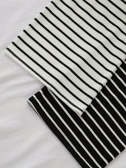 CYC Gestreiftes Lounge-Hosen-Set