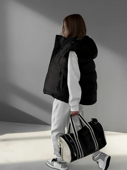 CYC Ärmellose Weste mit Reißverschluss