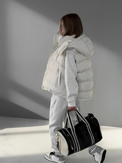 CYC Ärmellose Weste mit Reißverschluss