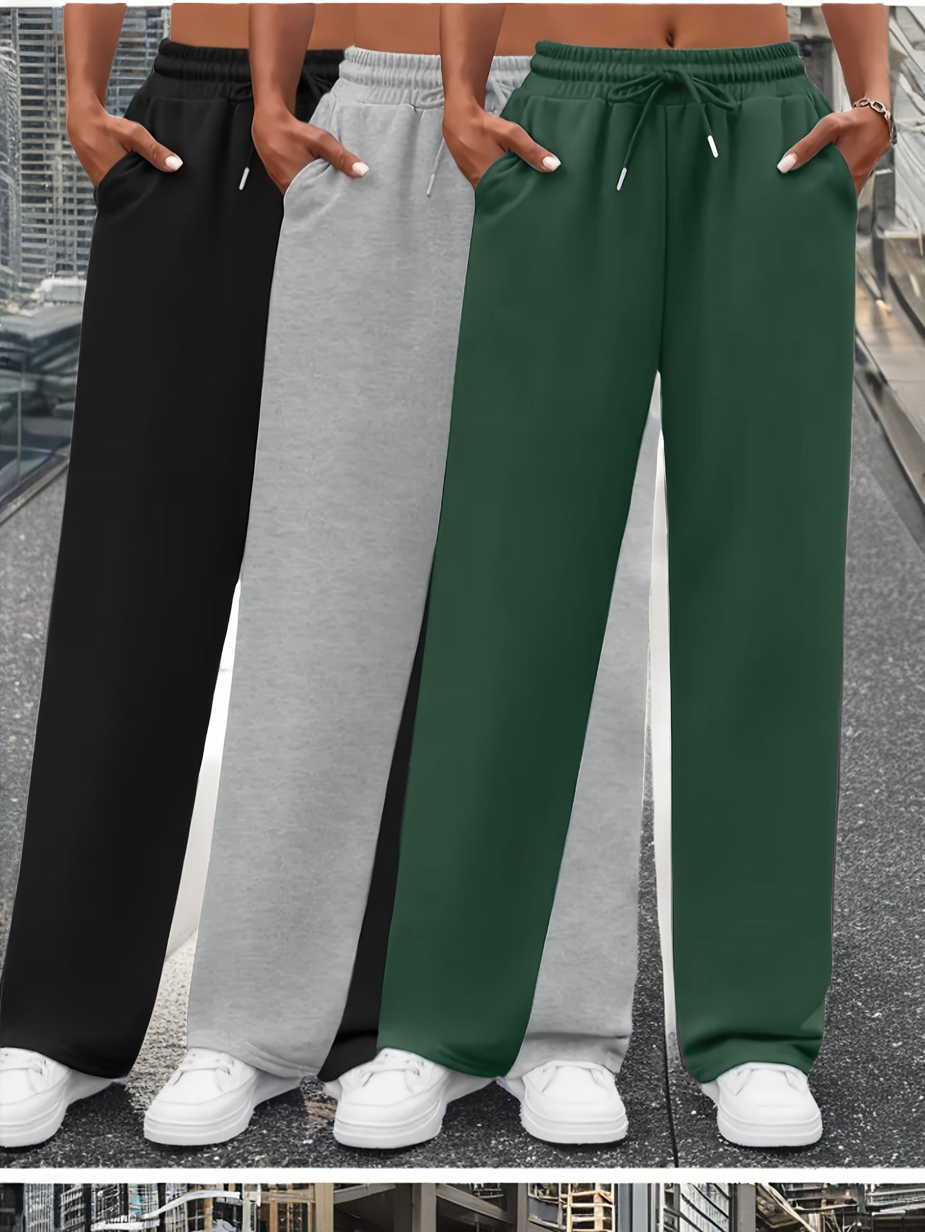 CYC Klassisches 3-teiliges Jogginganzug-Set