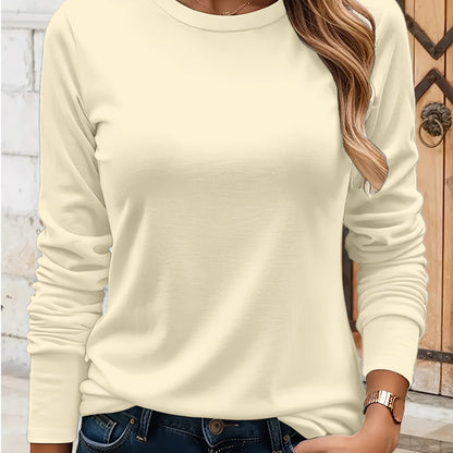 CYC Langärmliges T-Shirt aus schwerer Baumwolle