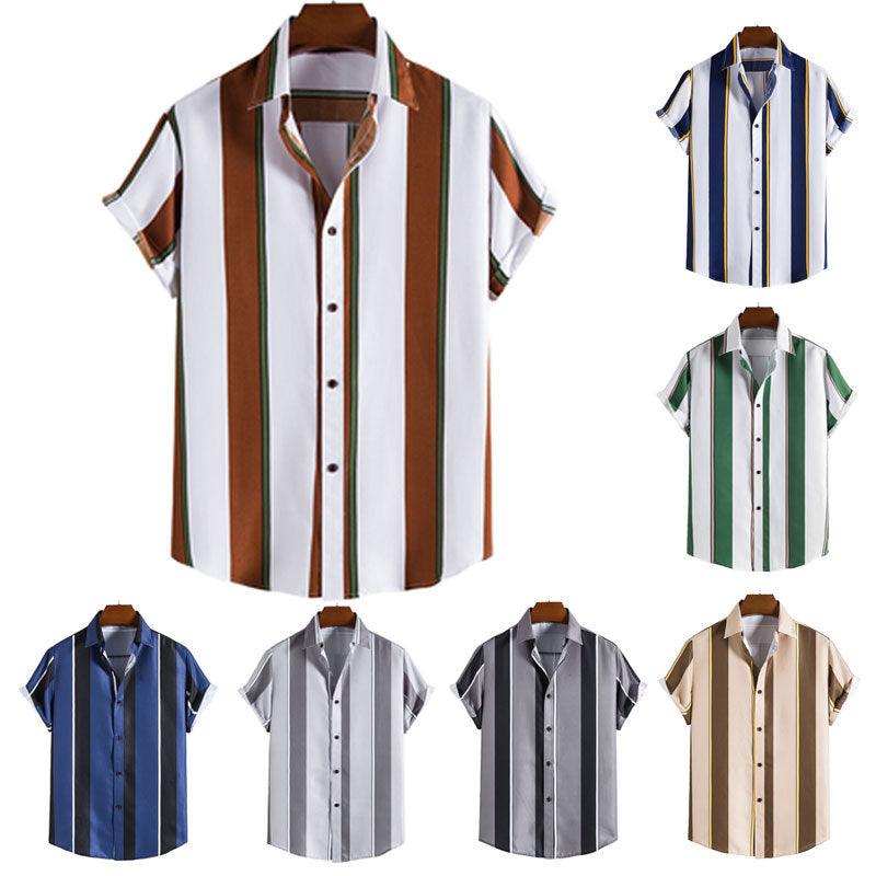 Striped Shirt For Summer - Cafe y Calle