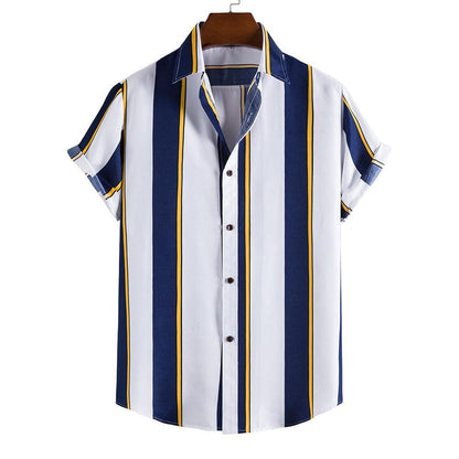 Striped Shirt For Summer - Cafe y Calle