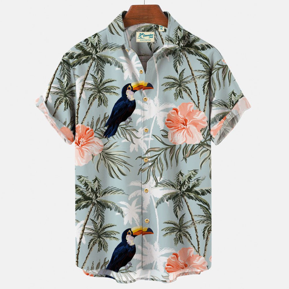 Hawaiian Printed Shirt - Cafe y Calle