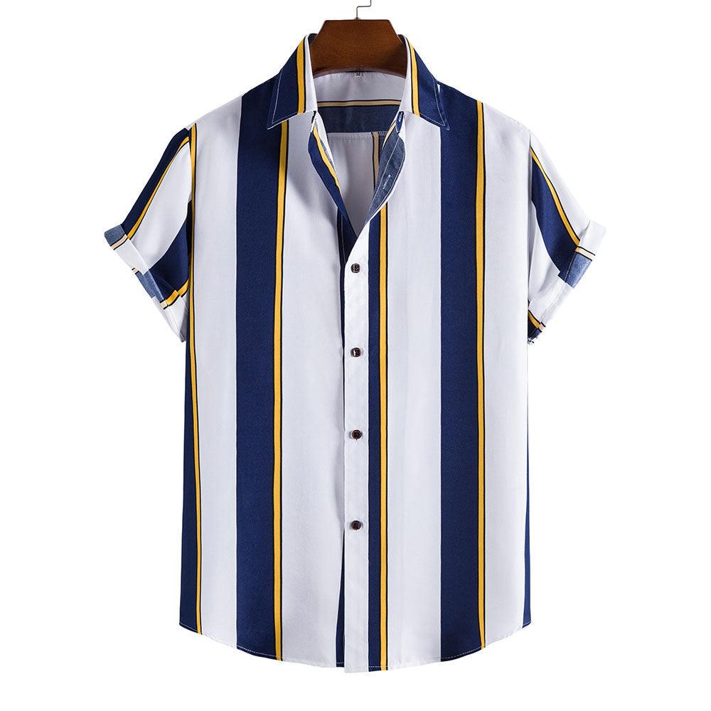Striped Shirt For Summer - Cafe y Calle