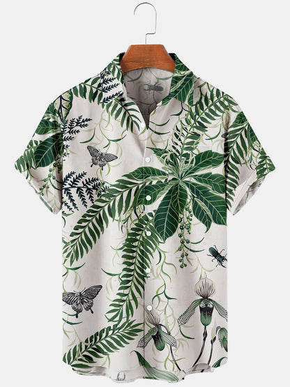 Hawaiian Printed Shirt - Cafe y Calle