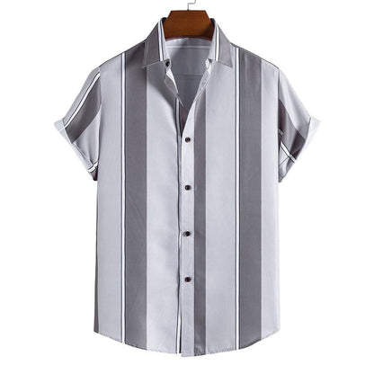 Striped Shirt For Summer - Cafe y Calle