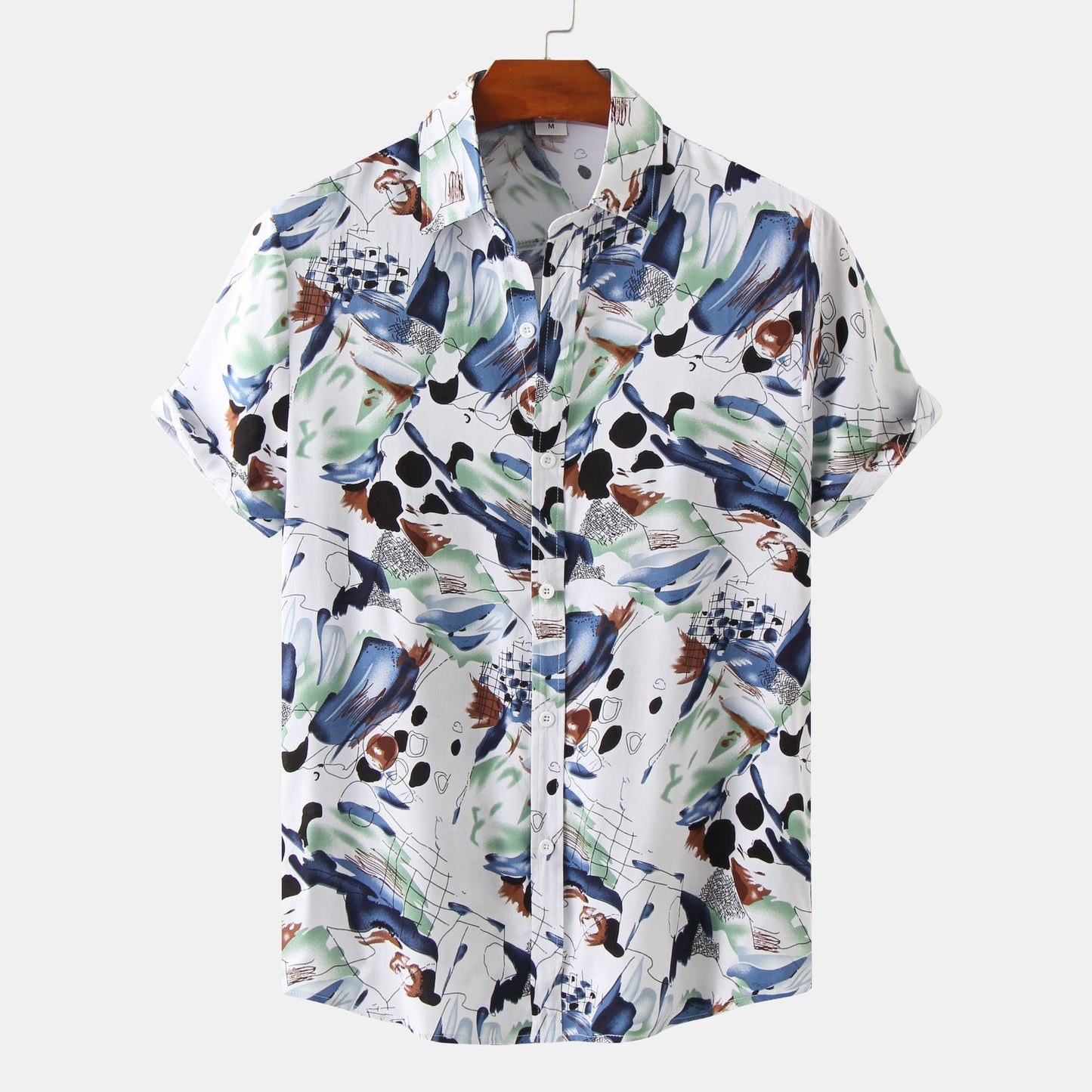 Tropical Summer Men’s Floral Shirt - Cafe y Calle