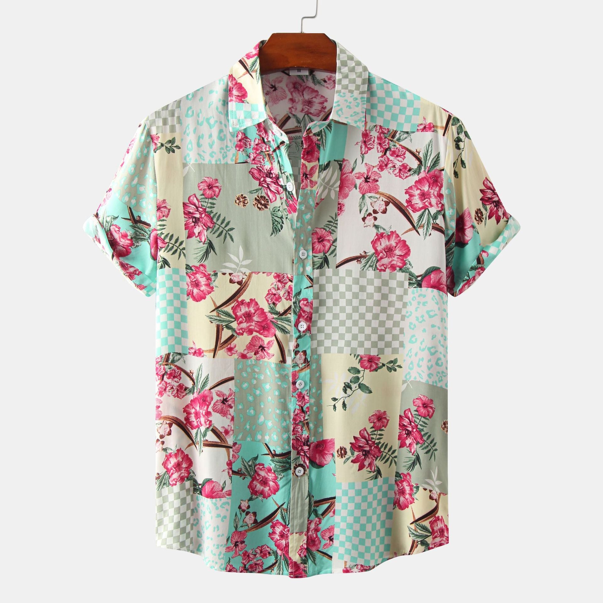 Tropical Summer Men’s Floral Shirt - Cafe y Calle
