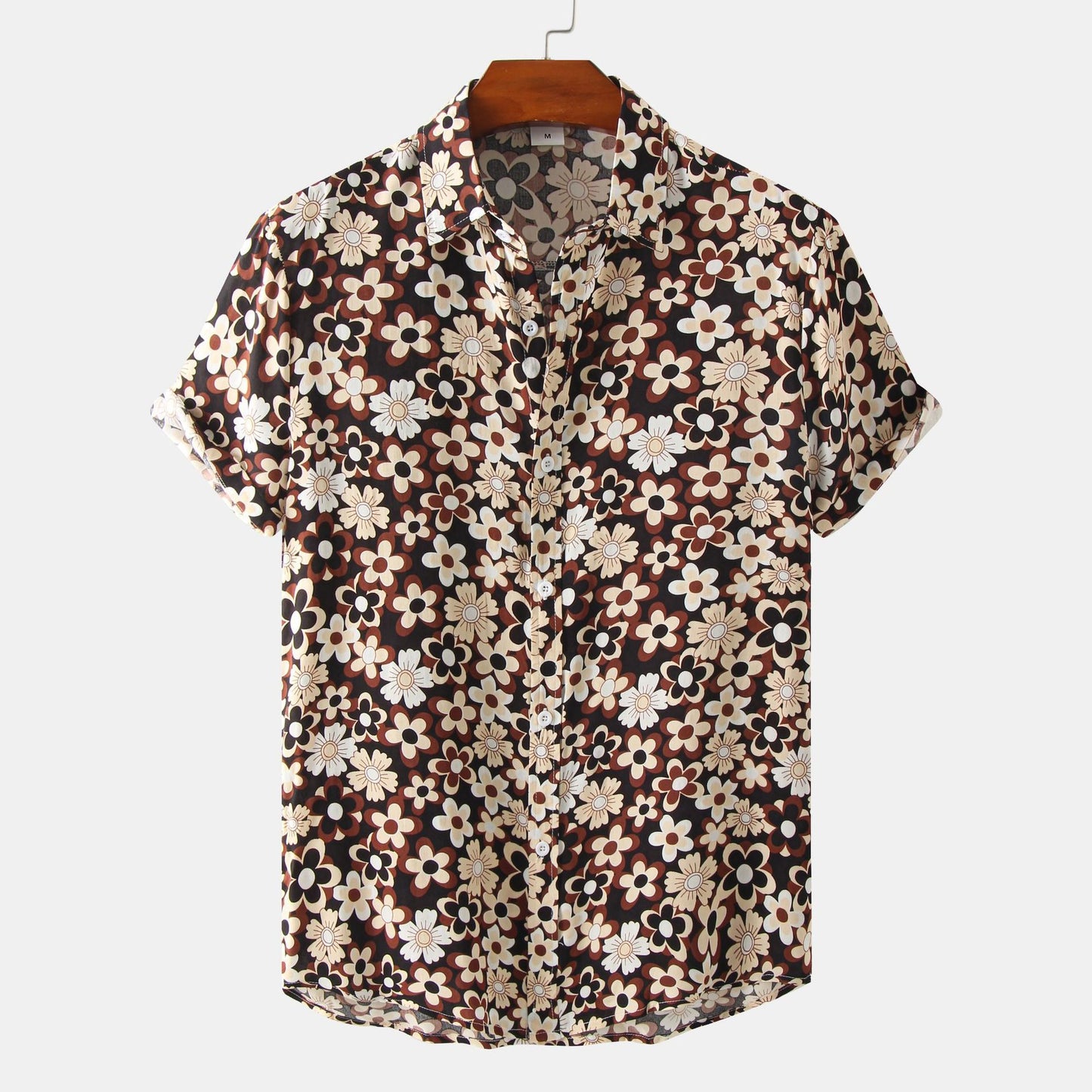 Tropical Summer Men’s Floral Shirt - Cafe y Calle