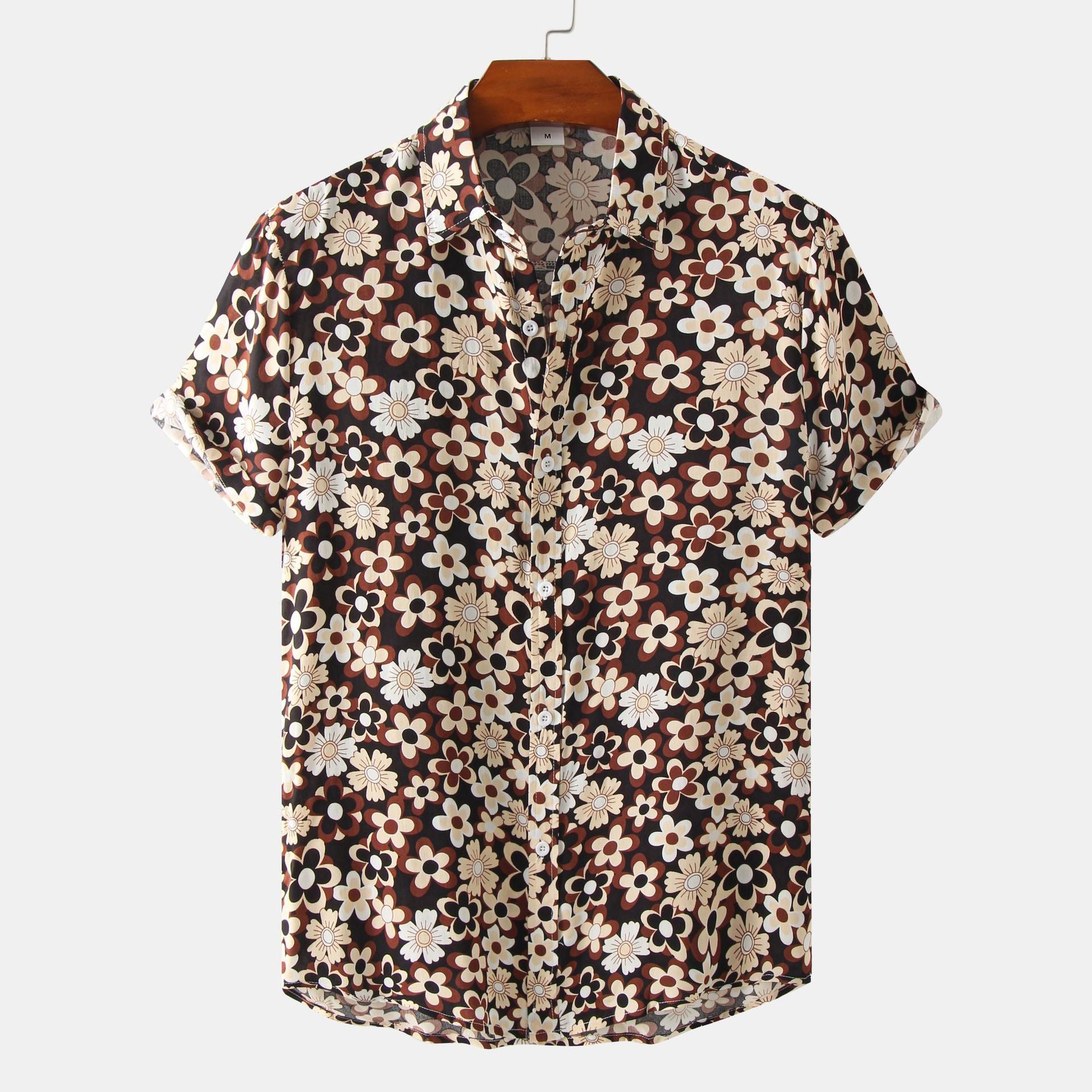 Tropical Summer Men’s Floral Shirt - Cafe y Calle