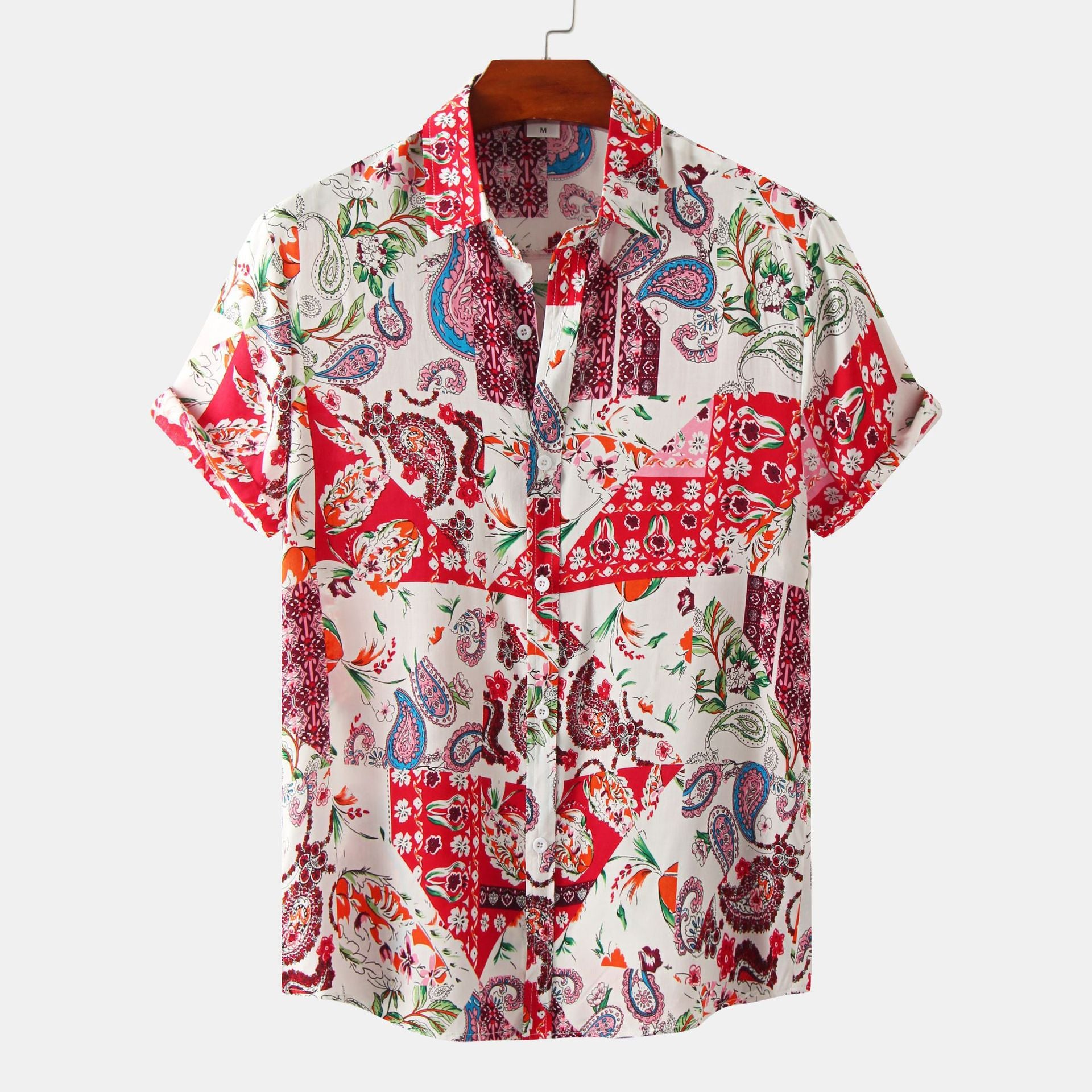 Tropical Summer Men’s Floral Shirt - Cafe y Calle