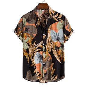 Floral Print Shirt - Cafe y Calle