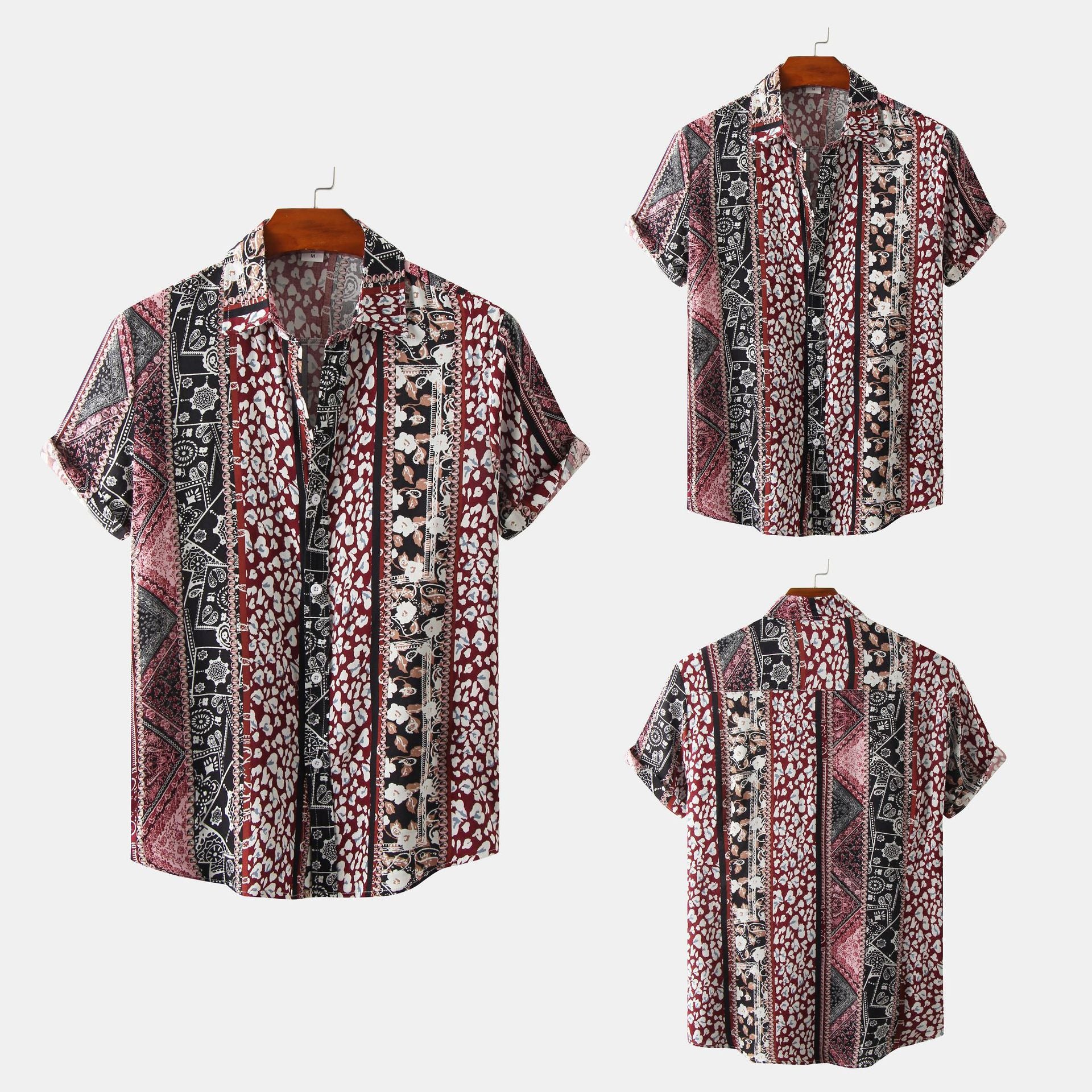 Tropical Summer Men’s Floral Shirt - Cafe y Calle
