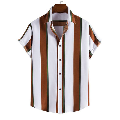 Striped Shirt For Summer - Cafe y Calle