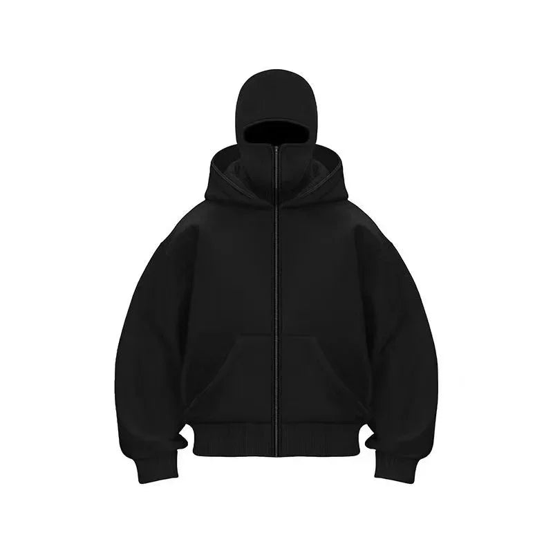 CYC Full-Zip Hoodie mit integrierter Maske