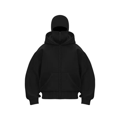 CYC Full-Zip Hoodie mit integrierter Maske