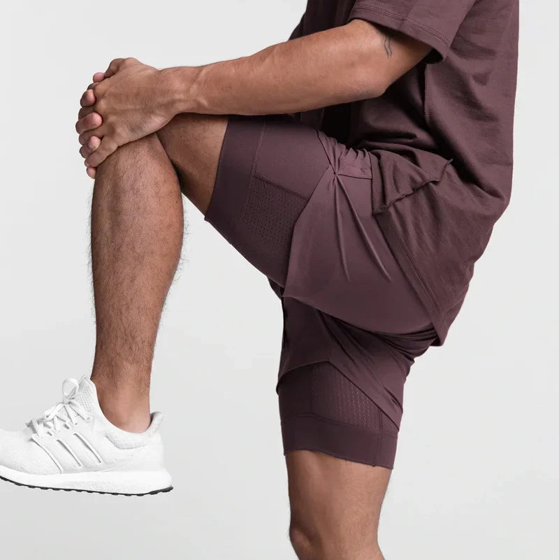 Zyk-Dual-Layer-Sport-Shorts