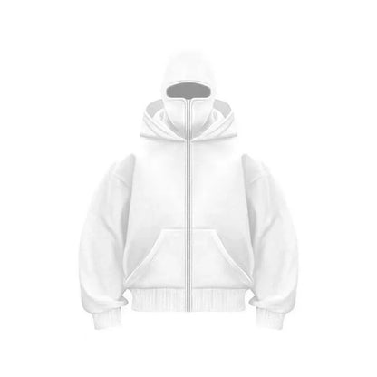 CYC Full-Zip Hoodie mit integrierter Maske