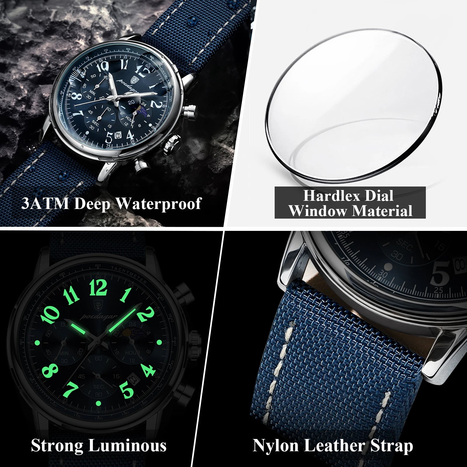 Cyc-Multifunction-Uhr
