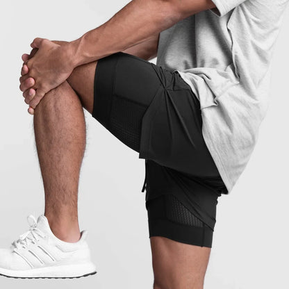 Zyk-Dual-Layer-Sport-Shorts
