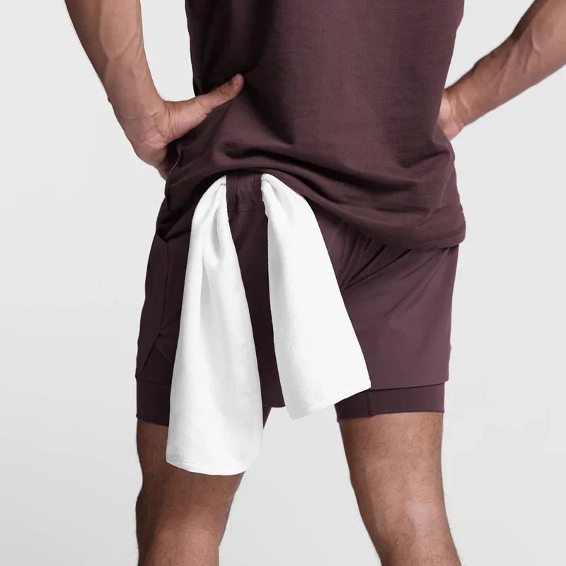 Zyk-Dual-Layer-Sport-Shorts